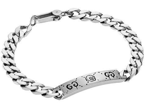 blind for love gucci bracelet|guccighost chain bracelet in silver.